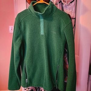 Sweater, fleece, llbean, size large